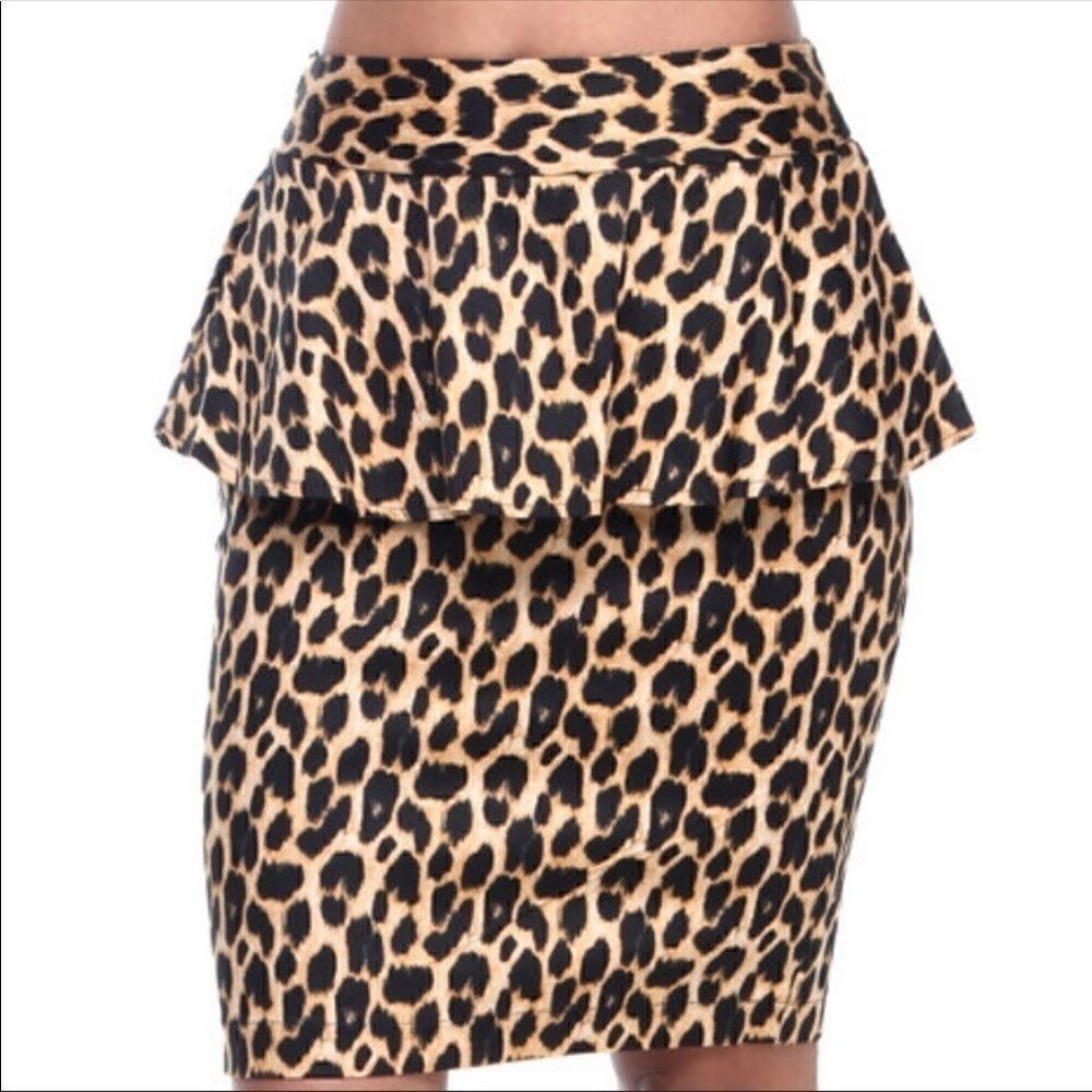 Ali & Kris Peplum body con skirt